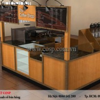 Thiết Kế Kiosk Cà Phê - KIK004